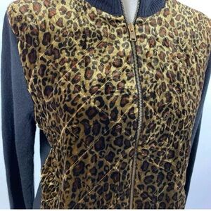🌺 Ralph Lauren🌺Leopard Zip Jacket Quilted
